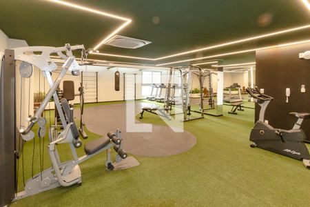 Studio para alugar com 25m², 1 quarto e sem vaga Studio para alugar com 25m², 1 quarto e sem vagaÁrea comum - Academia