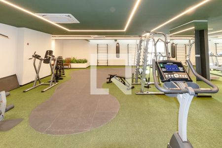 Studio para alugar com 25m², 1 quarto e sem vaga Studio para alugar com 25m², 1 quarto e sem vagaÁrea comum - Academia