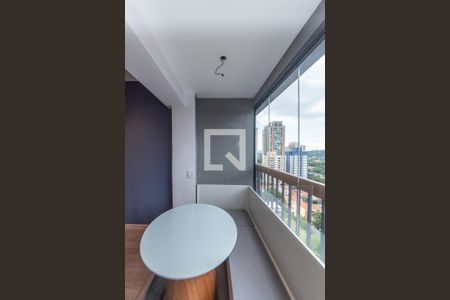 Sacada de apartamento à venda com 1 quarto, 30m² em Brooklin Paulista, São Paulo