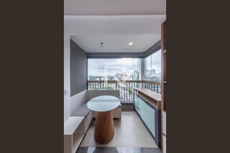 Sacada de apartamento à venda com 1 quarto, 30m² em Brooklin Paulista, São Paulo