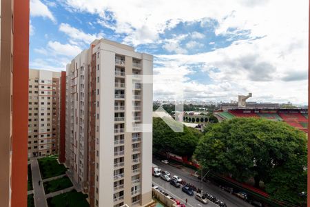 Vista - Varanda Sala                                                       de apartamento para alugar com 2 quartos, 39m² em Canindé, São Paulo