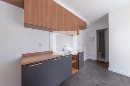 Sala - Cozinha Integrada de apartamento para alugar com 2 quartos, 30m² em Ipiranga, São Paulo