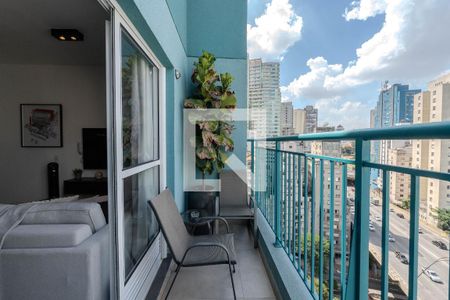 Sacada de kitnet/studio para alugar com 1 quarto, 32m² em Bela Vista, São Paulo