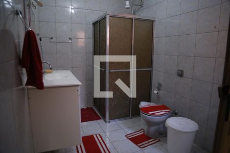 Banheiro da Suíte 1 de casa à venda com 3 quartos, 140m² em Jardim Santo Elias, São Paulo