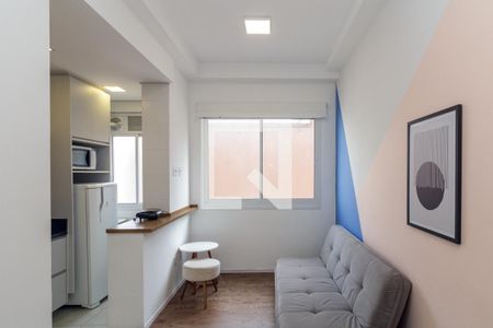 Sala de apartamento para alugar com 1 quarto, 30m² em Santa Cecilia, São Paulo