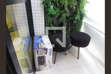 Varanda da Sala de apartamento para alugar com 2 quartos, 58m² em Vila Andrade, São Paulo