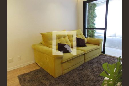 Sala de apartamento para alugar com 2 quartos, 58m² em Vila Andrade, São Paulo