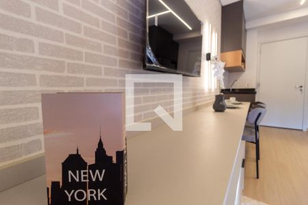 Apartamento à venda com 33m², 1 quarto e sem vaga Apartamento à venda com 33m², 1 quarto e sem vagadetalhe Rack Sala