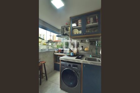 Apartamento à venda com 55m², 1 quarto e 1 vagaCozinha e Área de Serviço