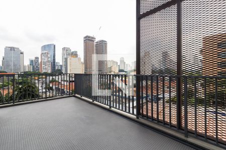 Varanda de apartamento à venda com 2 quartos, 140m² em Vila Nova Conceição, São Paulo