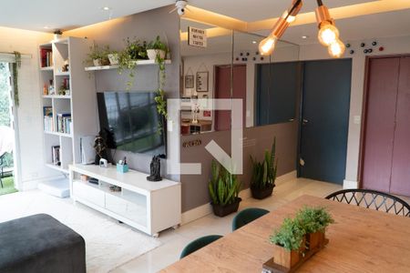 Sala de apartamento à venda com 3 quartos, 110m² em Vila Andrade, São Paulo