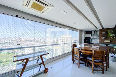Varanda da Sala de apartamento para alugar com 3 quartos, 145m² em Parque da Mooca, São Paulo