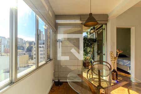 Sala de apartamento para alugar com 1 quarto, 70m² em Vila Buarque, São Paulo