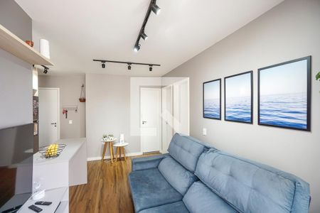 Sala/cozinha de apartamento à venda com 2 quartos, 50m² em Cidade Mãe do Céu, São Paulo