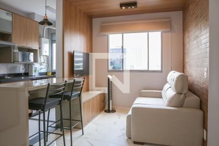 Sala de apartamento à venda com 1 quarto, 30m² em Várzea da Barra Funda, São Paulo