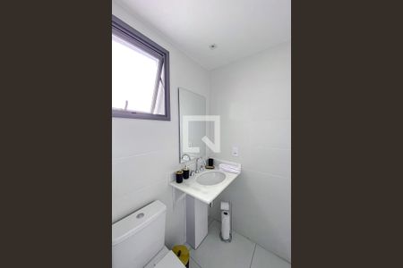 Banheiro de kitnet/studio à venda com 1 quarto, 25m² em Vila Dom Pedro I, São Paulo