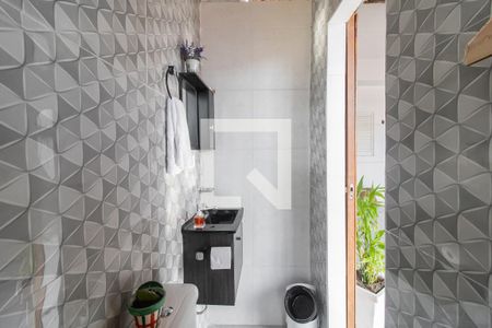 Casa à venda com 160m², 2 quartos e 2 vagasBanheiro da Varanda