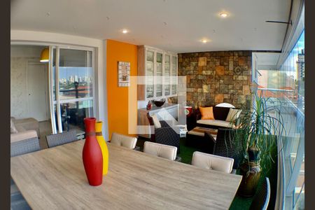 Varanda gourmet de apartamento à venda com 3 quartos, 107m² em Cambuci, São Paulo