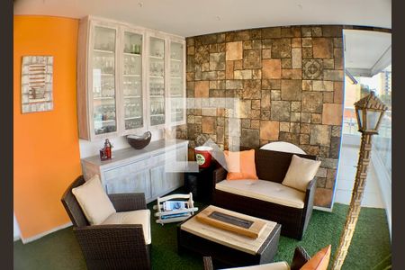 Varanda gourmet de apartamento à venda com 3 quartos, 107m² em Cambuci, São Paulo