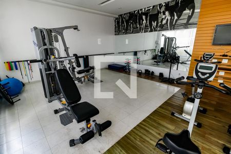 Apartamento à venda com 76m², 2 quartos e 2 vagas Apartamento à venda com 76m², 2 quartos e 2 vagasÁrea comum - Academia