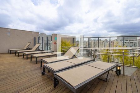 Apartamento para alugar com 38m², 1 quarto e sem vaga Apartamento para alugar com 38m², 1 quarto e sem vagaÁrea comum - Solarium
