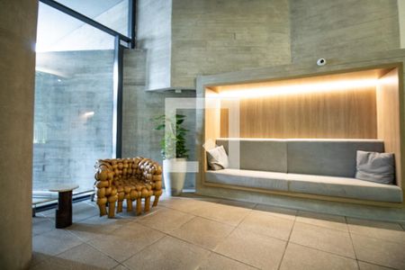Apartamento para alugar com 38m², 1 quarto e sem vaga Apartamento para alugar com 38m², 1 quarto e sem vagaÁrea comum - Living de entrada