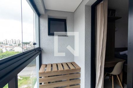 Studio para alugar com 24m², 1 quarto e sem vagaVaranda gourmet