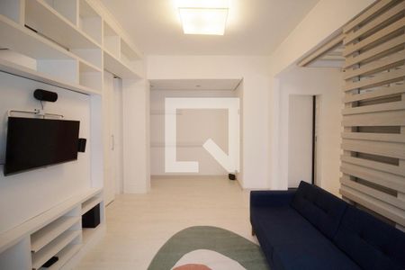 Sala de apartamento à venda com 1 quarto, 80m² em Jardim Paulista, São Paulo