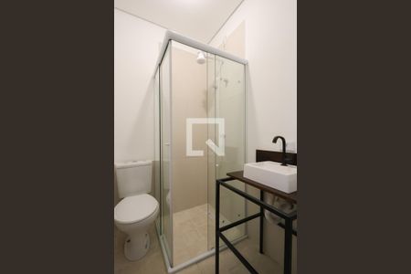 Banheiro do Studio de kitnet/studio para alugar com 1 quarto, 12m² em Santana, São Paulo
