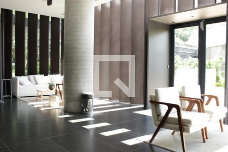 Studio à venda com 27m², 1 quarto e sem vagaHall do edifício