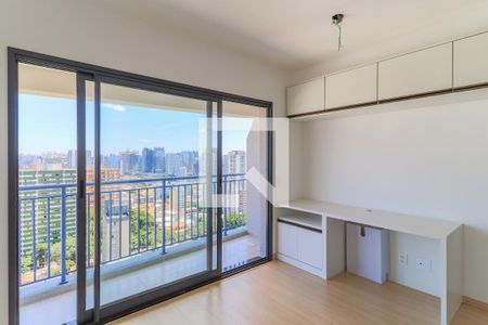 Sala/Quarto de kitnet/studio para alugar com 1 quarto, 28m² em Santo Amaro, São Paulo
