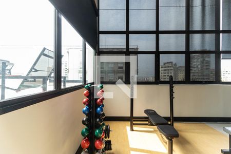 Apartamento à venda com 33m², 1 quarto e sem vagaAcademia