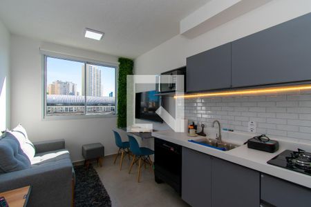 Sala de apartamento para alugar com 1 quarto, 24m² em Vila Prudente, São Paulo