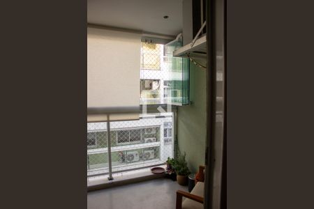 Varanda de apartamento para alugar com 3 quartos, 101m² em Botafogo, Rio de Janeiro