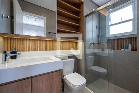 Apartamento para alugar com 80m², 3 quartos e 1 vaga Apartamento para alugar com 80m², 3 quartos e 1 vagaBanheiro da Suíte 1