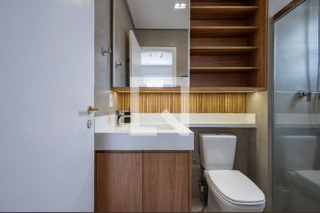Apartamento para alugar com 80m², 3 quartos e 1 vaga Apartamento para alugar com 80m², 3 quartos e 1 vagaBanheiro da Suíte 1