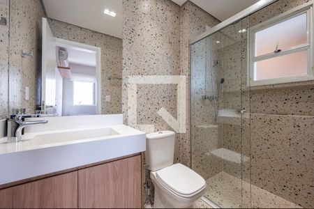 Apartamento para alugar com 80m², 3 quartos e 1 vaga Apartamento para alugar com 80m², 3 quartos e 1 vagaBanheiro da Suíte 2