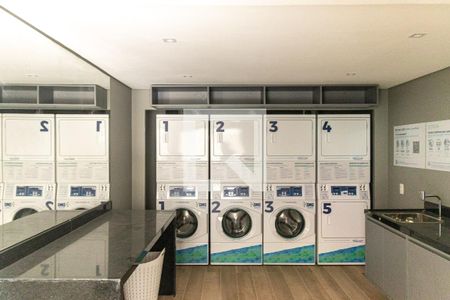 Studio à venda com 26m², 1 quarto e sem vagaLavanderia