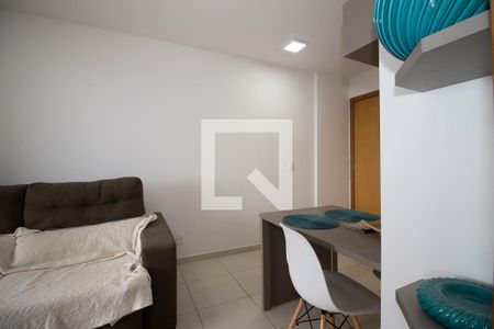 Sala de apartamento para alugar com 1 quarto, 37m² em Csg 3, Brasília