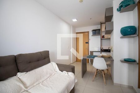 Sala de apartamento para alugar com 1 quarto, 37m² em Csg 3, Brasília