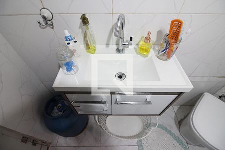 Casa à venda com 90m², 2 quartos e 1 vagaBanheiro Social