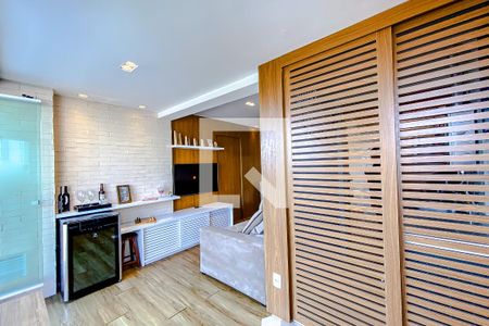 Varanda da Sala de apartamento à venda com 2 quartos, 59m² em Brás, São Paulo