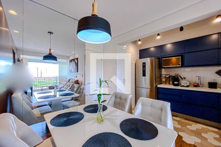Sala de apartamento à venda com 2 quartos, 59m² em Brás, São Paulo