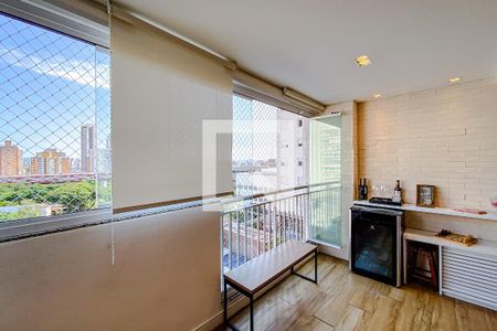 Varanda da Sala de apartamento à venda com 2 quartos, 59m² em Brás, São Paulo