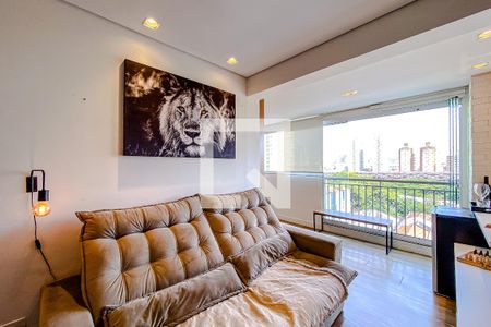 Sala de apartamento à venda com 2 quartos, 59m² em Brás, São Paulo