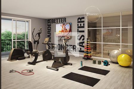 Studio à venda com 24m², 1 quarto e sem vaga Studio à venda com 24m², 1 quarto e sem vagaAcademia