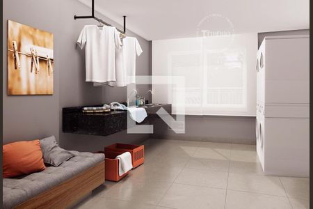 Studio à venda com 24m², 1 quarto e sem vaga Studio à venda com 24m², 1 quarto e sem vagaLavanderia