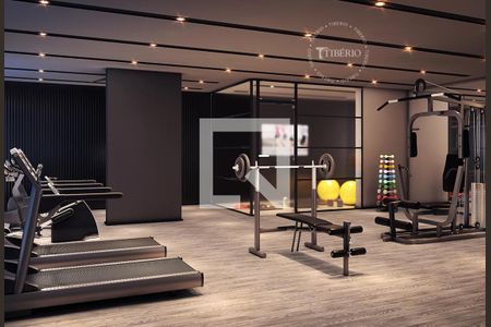 Studio à venda com 24m², 1 quarto e sem vaga Studio à venda com 24m², 1 quarto e sem vagaAcademia