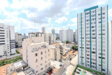 Sacada Sala de apartamento para alugar com 1 quarto, 36m² em Bela Vista, São Paulo
