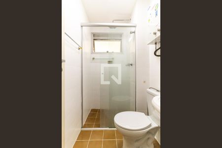Banheiro de kitnet/studio à venda com 1 quarto, 26m² em Santa Cecília, São Paulo